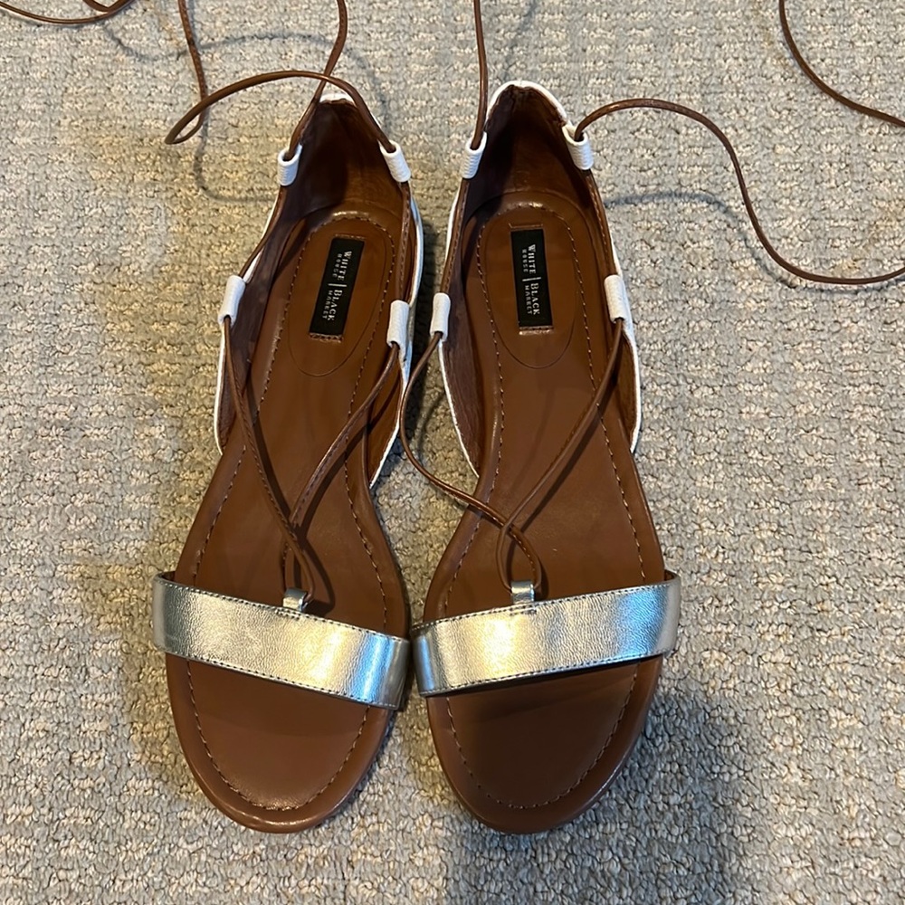 Tie-Up Sandals